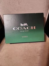Coach New York Green Replacement Box Authentic Empty