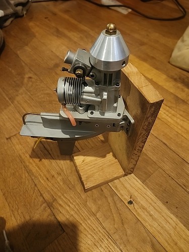 K /B 7.5 Cc.nitro gas outboard motor for RC. boat Never Run, brand New!