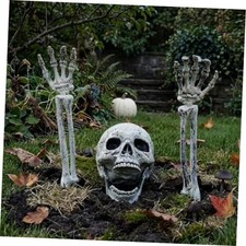 Halloween Decorations Outdoor Skeleton, Skeleton Coming Out of Ground, Scary