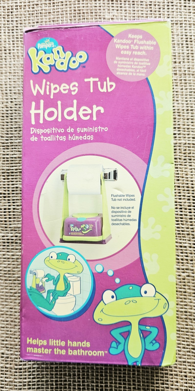 2006 Pampers Kandoo Wipes Tub Holder