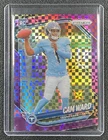CAM WARD 2025 PANINI PRIZM #352 ROOKIE PURPLE POWER RC 48/49 TITANS