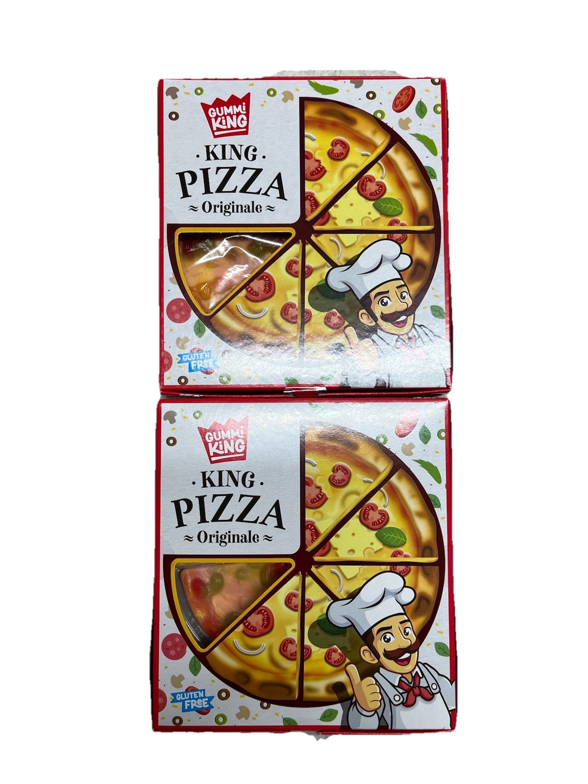 2 x Gummi King KING Pizza Originale 90g Sweets/confectionery/party/birthday