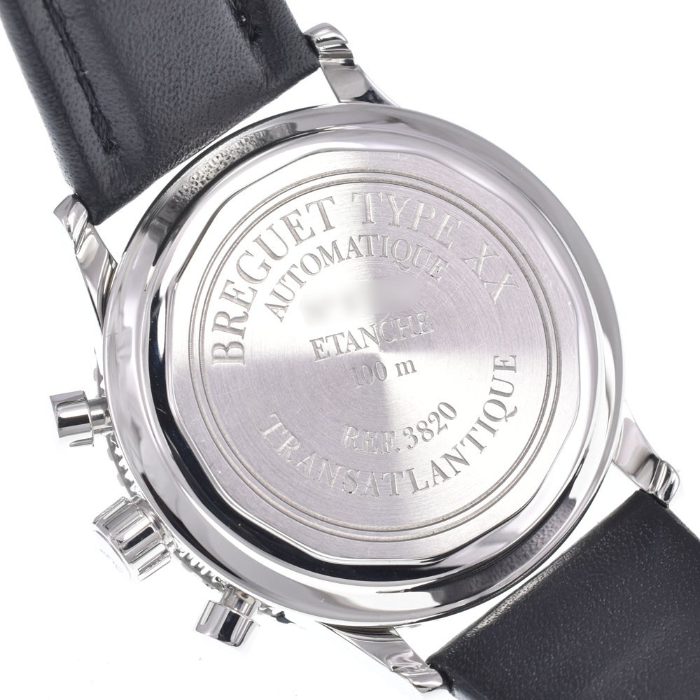 with paper Breguet Transatlantic 3820STH29W6 Date Automatic Men's Watch R#149250 image 6
