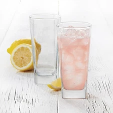 Better Homes & Gardens 14.4 oz Hollis Beverage Glasses Drinkware, Set of 8