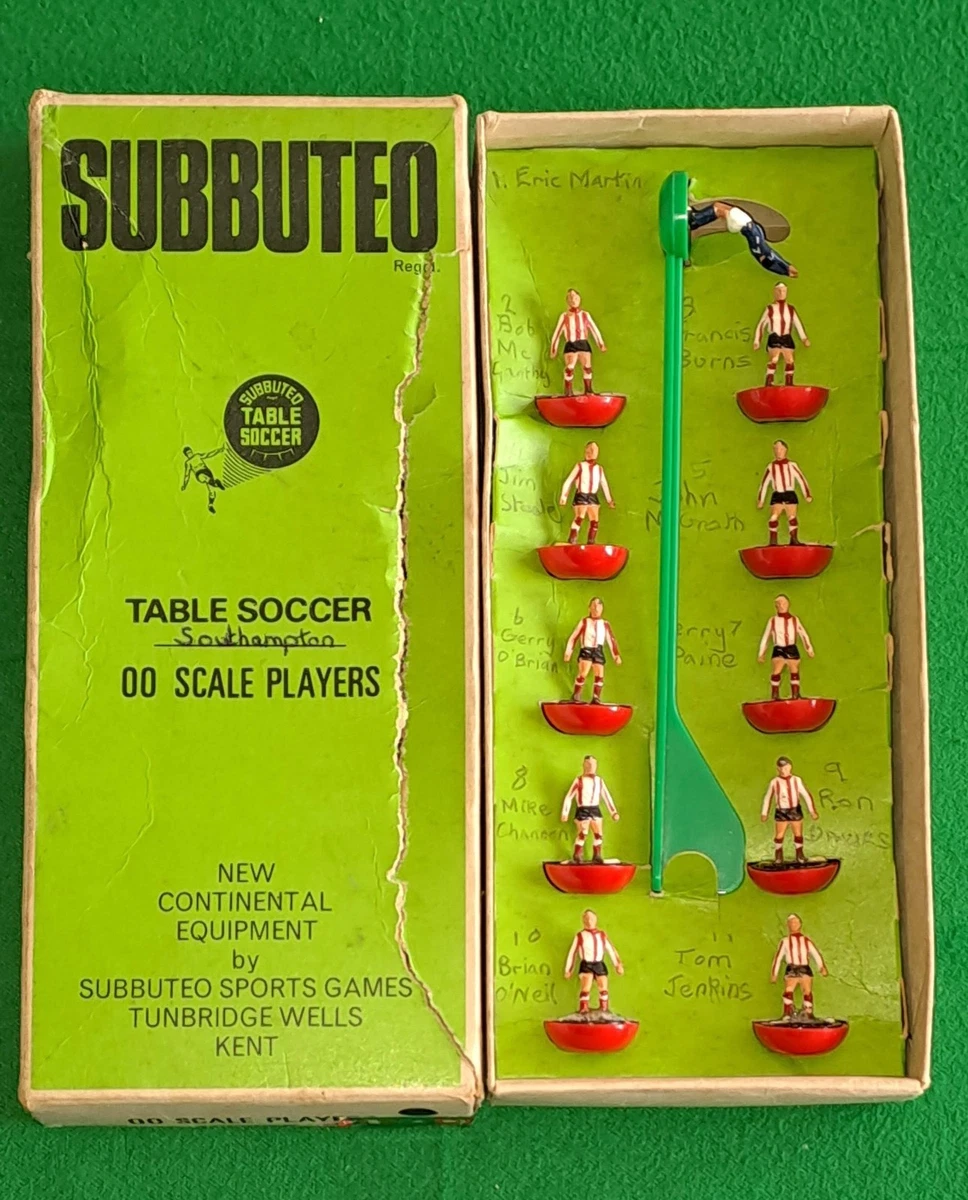 VINTAGE COMPLET SUBBUTEO LW LÉGER REF 660 SOUTHAMPTON TEAM BOITE