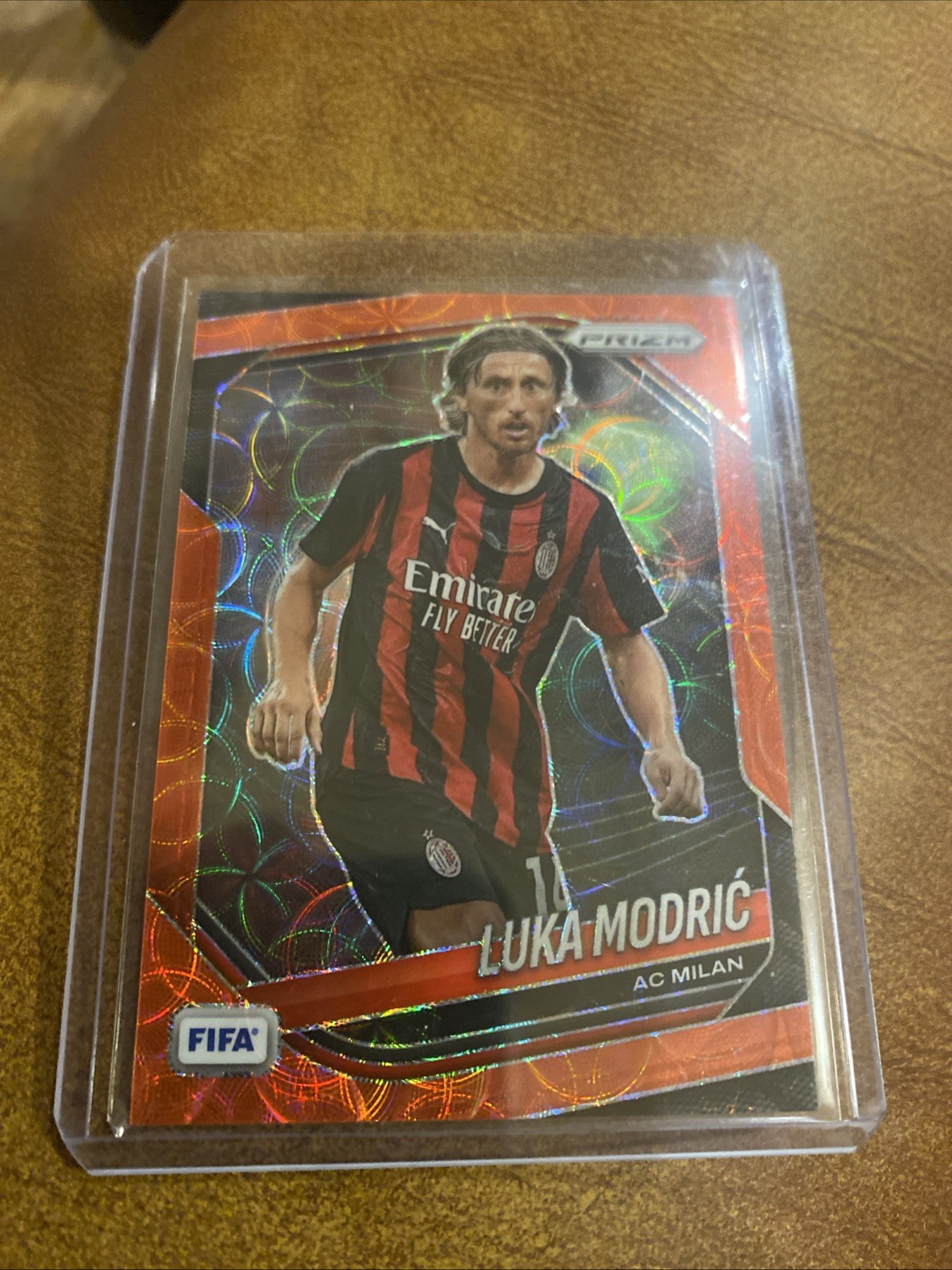 2025 Panini Prizm Fifa Luka Modric Red Scopes /88