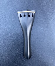 Ebony Tailpiece with Boxwood Saddle   16g  For 4/4 Violin