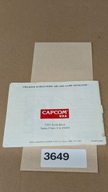 Chip 'N Dale Rescue Rangers - Nintendo NES- Manual Only **NO GAME