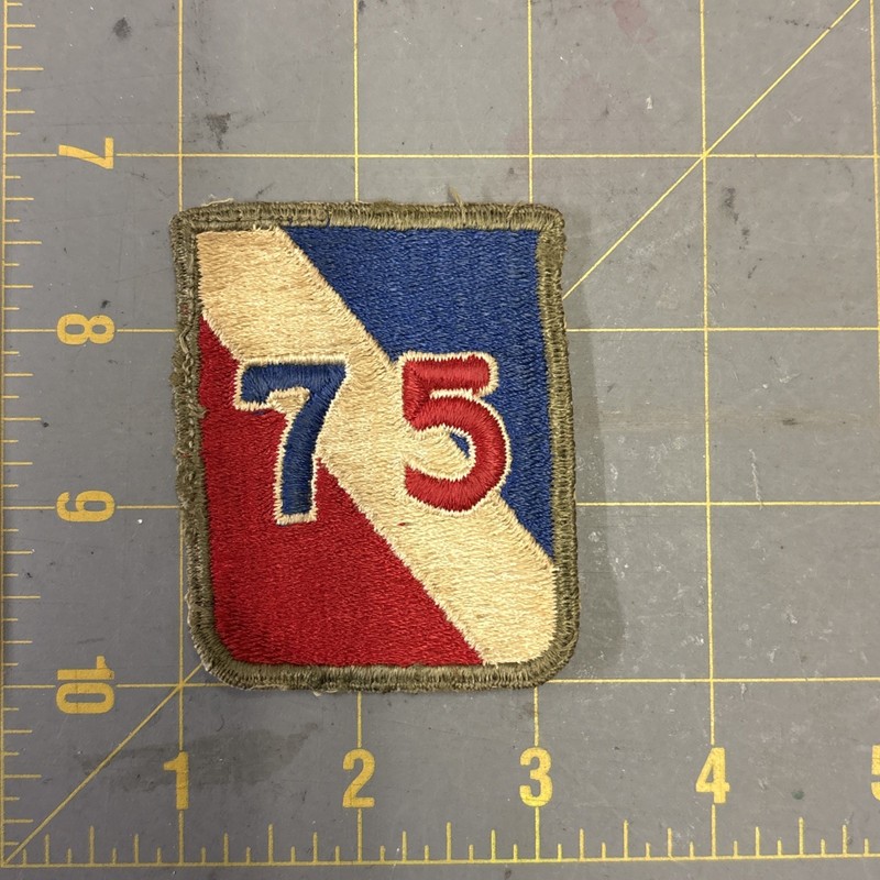 WWII 75th Infantry Division Patch