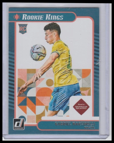 2021-22 Donruss #1 Gabriel Martinelli Rookie Kings