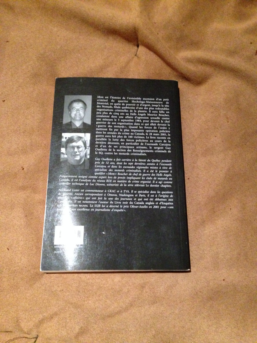 Buy Mom Maurice Boucher HELLS Angels Guy Ouellette Normand Lester