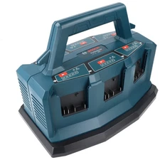 BOSCH GAL18V6-80 18V 6-Port Fast Lithium-Ion Battery Charger