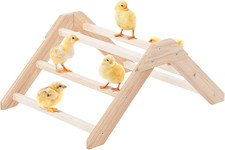 Chick Perch Prevent Rotation Design, Strong Wooden Chicken Roosting Bar, Easy...