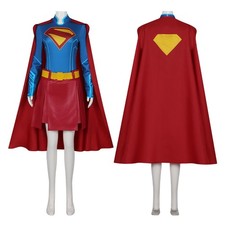 2025 New Manga Woman Supergirl Cosplay Tomorrow Costumes Cape Dress Full Set