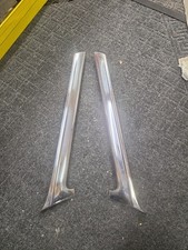 1963 1964 Ford Galaxie Ht Sedan Windshield Stainless A Pillar Outer Trim Pair