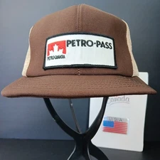Petro-Pass Vintage Oil Hat Petro Canada Near New Made In Canada WOW!