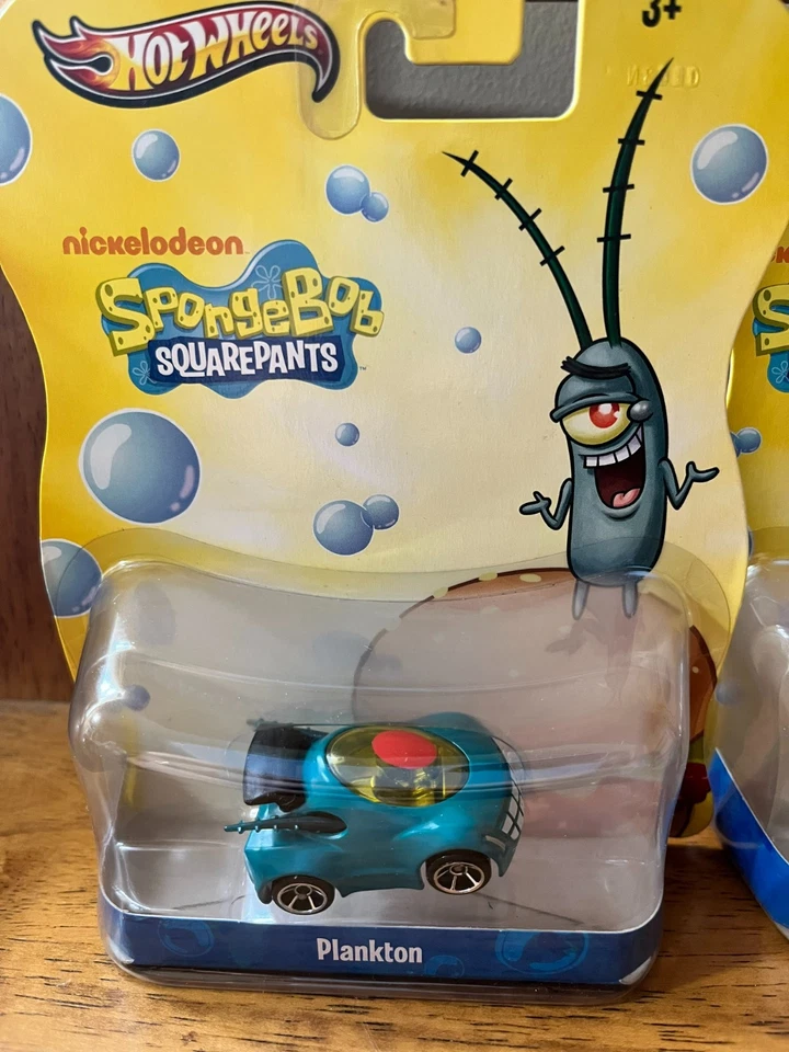 Conjunto de 3 Calças Quadradas Hot Wheels Nickelodeon 2012 Bob Esponja - Imagem 4 de 4