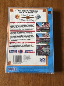 NFL Greatest Teams - Sega CD W/Case and Manual No Reg Card