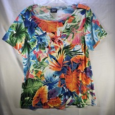 Vtg Jostar Made In USA Womens Medium Tropical...