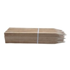 20 Pack 12" 300mm Treated SITE PEGS Wooden Stakes Posts PEGS Garden Fence