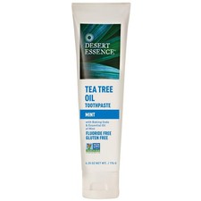 Tea Tree Oil Toothpaste 625 Ounce Natural Tooth Cleaning Agent Pack Of 1