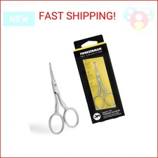 Tweezerman Pet Grooming Scissors, Stainless Steel Rounded Tip Trimming Shears fo