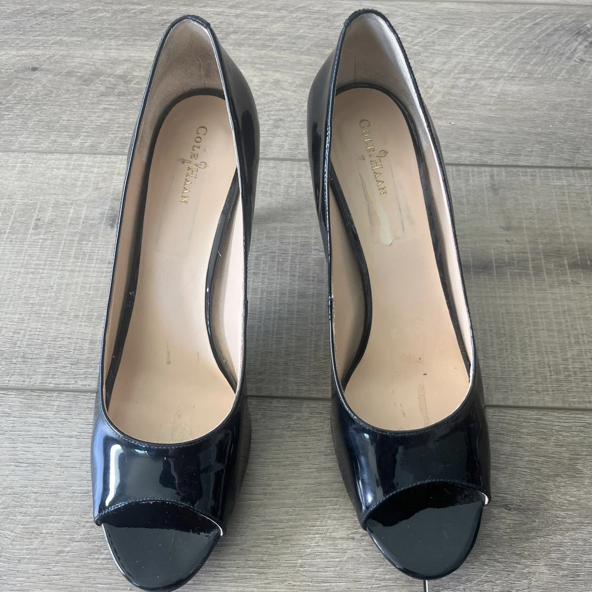 Las mejores ofertas en Charol Cole Haan Mid (2-2.9 Pulgadas 