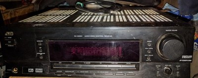 JVC RX-5030VBK 180 Watts Receiver- Cleaned-checked  by a Certified Technician.