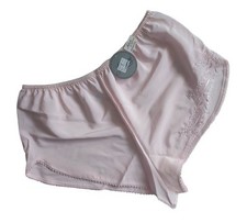 Vintage 80'S MAIDENFORM PANTY LACE Tap Shorts Pink Size 6 NEW NWT Made In USA