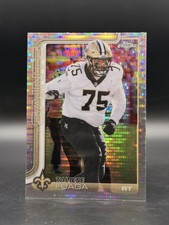 Taliese Fuaga 2025 Topps Chrome #219 Pulsar Refractors New Orleans Saints