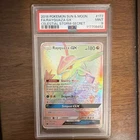 The Pokémon Company Rayquaza GX Celestial Storm Secret Rare 177/168 PSA 9