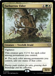 Faeburrow Elder 53 Commander: Lorwyn Eclipsed