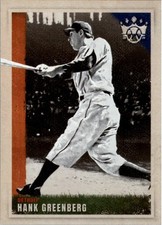 Hank Greenberg 2022 Panini Diamond Kings #4 Detroit Tigers MLB HOF Baseball Card