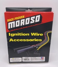 Moroso 73235 Ignition Coil Wire Kit Spiral Core Straight 90 Boots 3 Spark Wire Moroso 73235 Ignition Coil Wire Kit Spiral Core Straight 90 Boots 3 Spark Wire