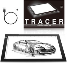 ME456 A4 LED Light Box 9x12 Inch Light Pad Only 5mm Ultra-Thin USB Power Light
