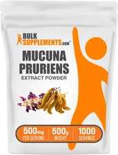 BulkSupplements Mucuna Pruriens Extract Powder - Rich In Antioxidants