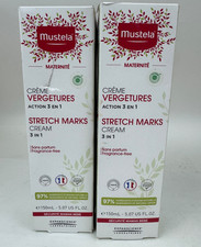 2Pack Mustela Maternity Stretch Marks Cream Fragrance Free 150 mL Exp 03/28