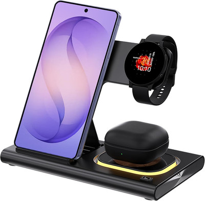 3 in 1 Wireless Charger for Samsung Charging Station Android Phone Multiple Devi