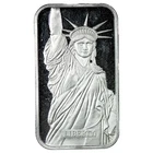 1986 Liberty Trade Silver 1 oz .999+ Fine Silver Bar Serialized - Q62173)