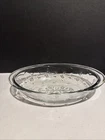 Vtg Anchor Hocking Savannah Floral Oval Casserole Glass Baking Dish 13" L X 3" T