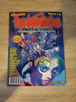 Dark Stalker Playstation 1 Official Diehard Gamefan Strategy Guide Rare