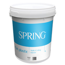 Spring 15L Flat White Interior Paint