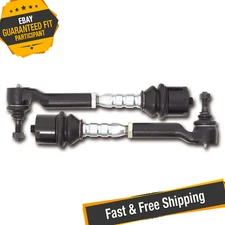 Fabtech FTS71005 Heavy Duty Tie Rods for 11-20 Silverado/Sierra 2500HD/3500HD