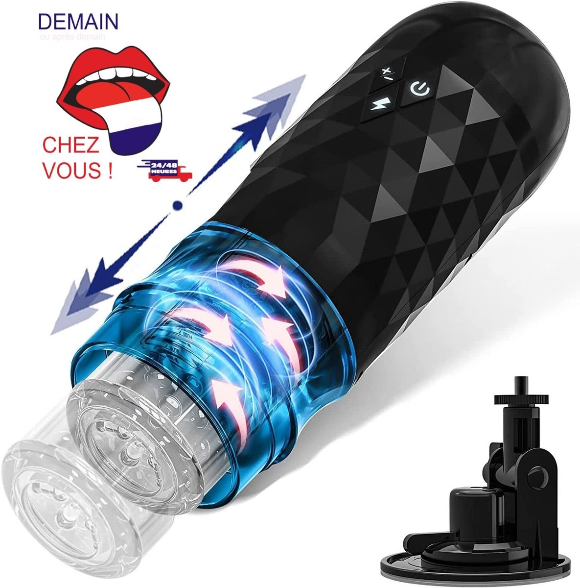 Masturbateur Automatique Pour Homme USB - Marque Love And Vibes, Mains Libres, Neuf