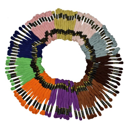 Anchor Thread Hand Cross Stitch Needlework Multi Embroidery Knitting 100 Skeins - Picture 2 of 2