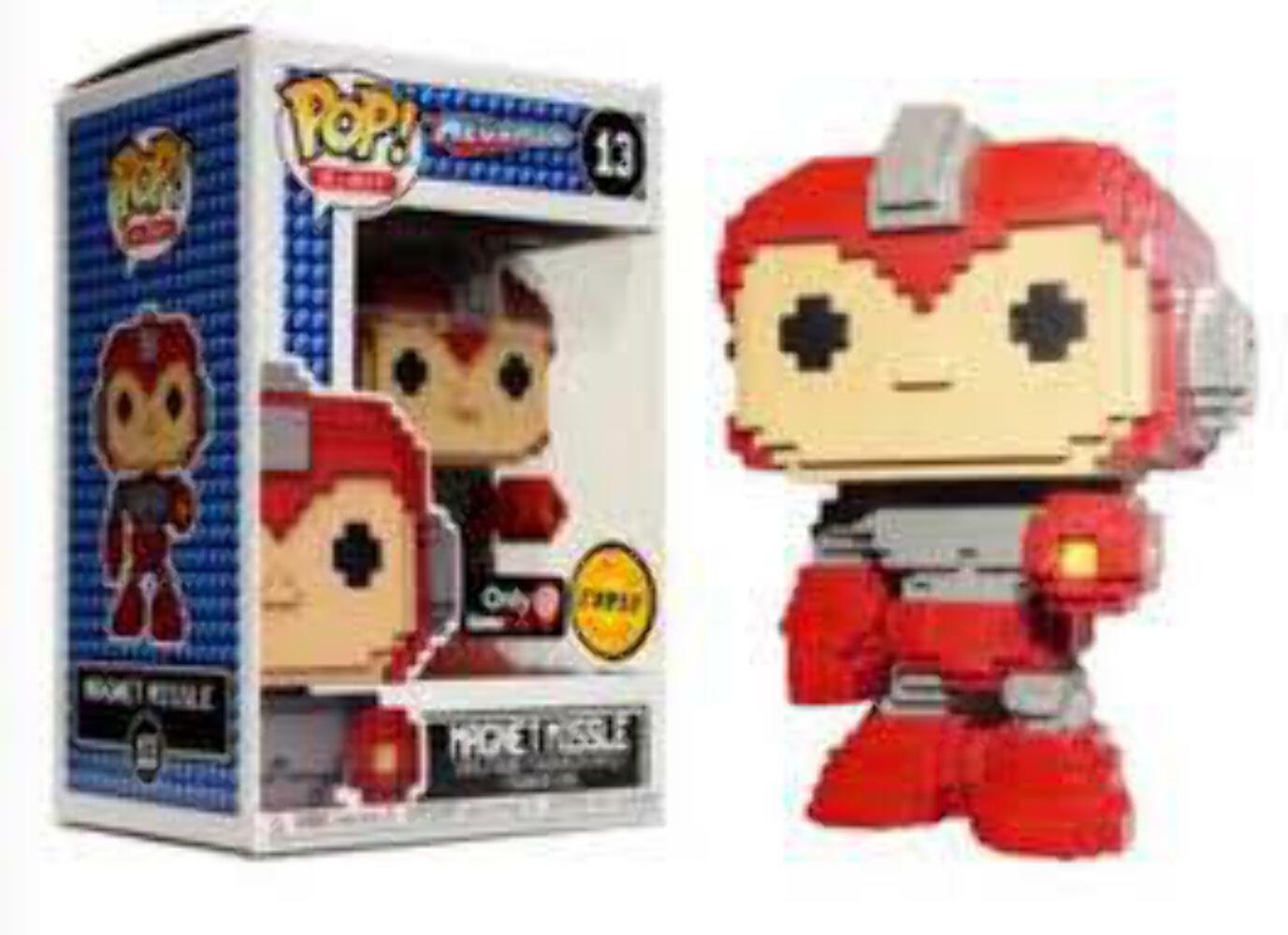 Funko Pop! Megaman Magnet Missle 8 Bits Exclusivo Persecución #13
