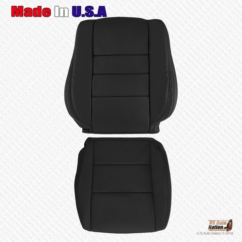 Fits 2008 2012 Honda Accord Front Driver Bottom & Top Leather Seat