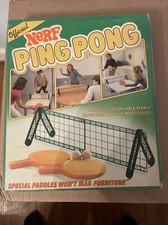Vintage Nerf PING PONG Parker Brothers Brand Game Made in USA