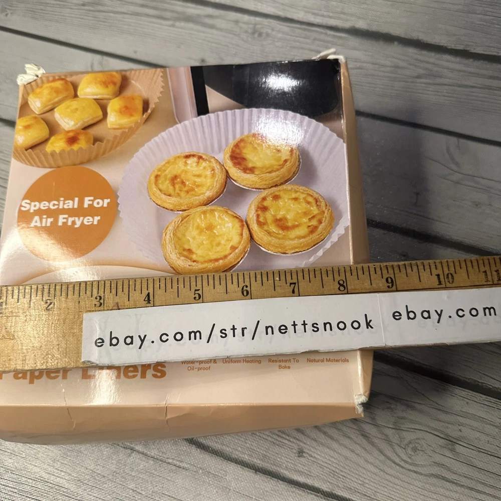 Air Fryer Disposable Paper 150pcs Liner Mat Non-stick Oil-proof Baking Roasting