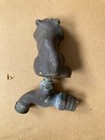 Racoon solid brass garden faucet handle with spigot — photo 3